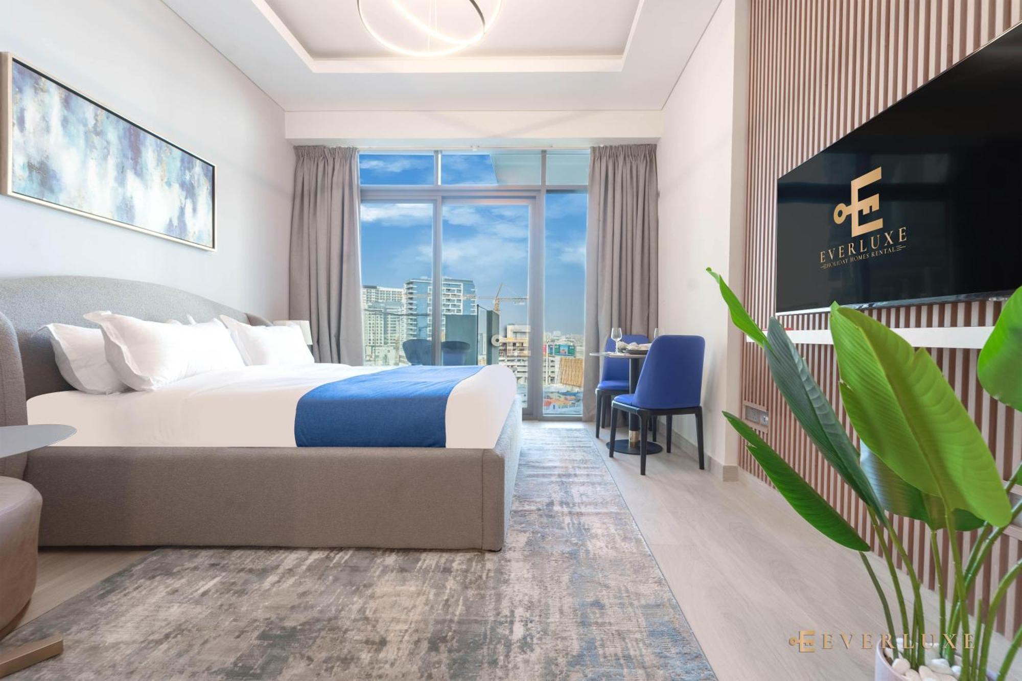 Everluxe Modern Pool View In Al Jaddaf Apartment Dubai